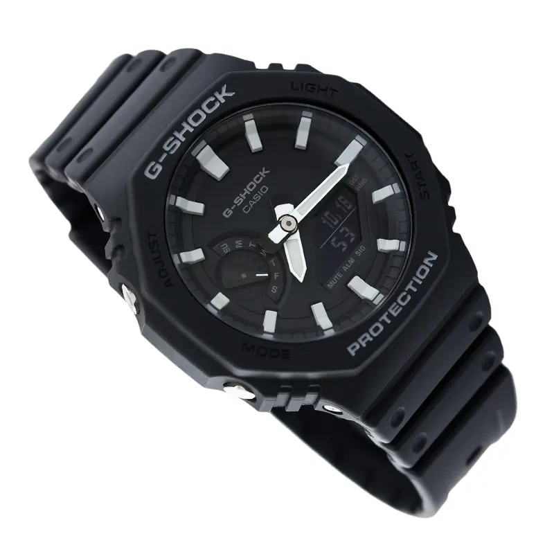 Casio G-Shock Carbon Core Guard Resin Men's Watch- GA-2100-1A